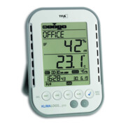 Thermo-Hygrometer Messber.0 b.50GradC/Luft 1-99% H137xB98xT26mm Ku.