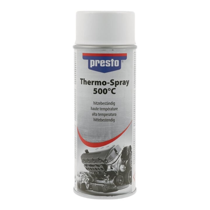Thermo-Lackspray Profi 500GradC weiß 400 ml Spraydose PRESTO
