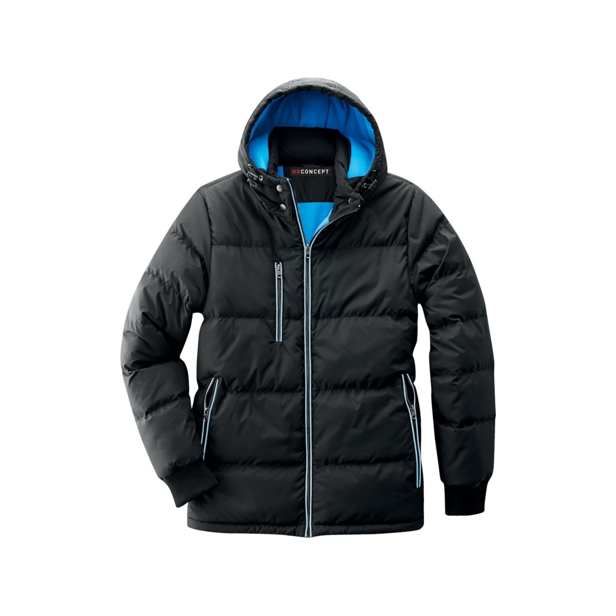 Thermojacke Bryan Gr.XL schwarz/blau 100% Nylon ; Industrial Quality Supplies