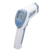 Thermomètre pour la fièvre frontale BGS pour personnes et objets 0 - 100°C, sans contact, infrarouge