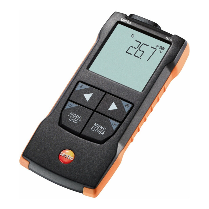 Thermomètre Testo 925 pour TE type K avec connexion App