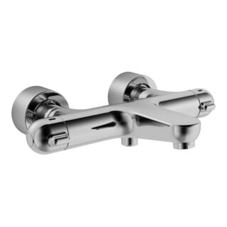 Thermostat de baignoire Hansa HANSACARE DN 15 f Montage en aile m Protection antibrûlure chromée