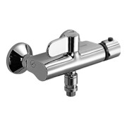 Thermostat de douche Hansa HANSATEMPRA DN 15 G1/2" f Montage mural chromé