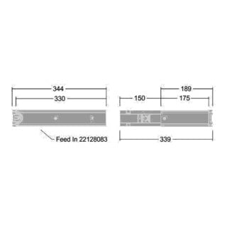 Thorn Alimentation CONTUS TE L500 blanc