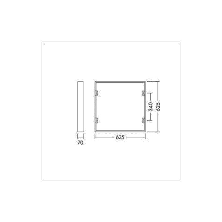thorneco Cadre de montage M625 TECO SURFA