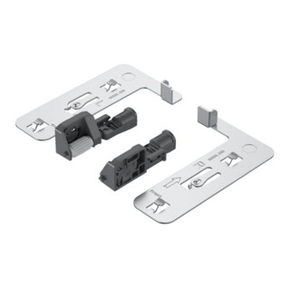 Tiefenverstellung Actro 5D Ku.grau HETTICH