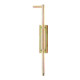 Tige de boulon Boulon D.18mm L.400mm galvanisé 130mm plaque de course 160x50mm-3