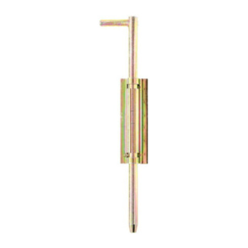 Tige de boulon Boulon D.18mm L.400mm galvanisé 130mm plaque de course 160x50mm