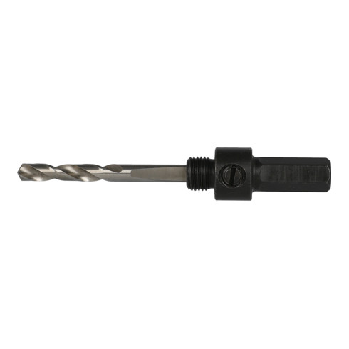 Tige de fixation et foret de centrage Heller 14-30 mm 6 pans 9,5, pour scie cloche bi-métal
