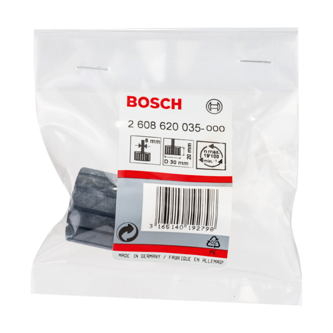 Bride de montage Bosch pour les manchons de meulage