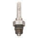 Tige pour fraises à canneler avec roulement à billes de démarrage Bosch 8 mm D 22 mm L 60,3 mm-1