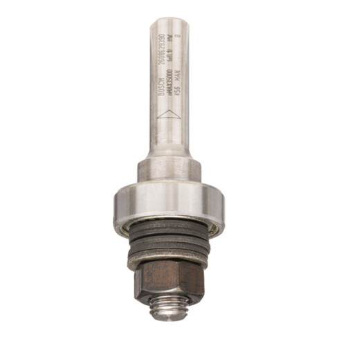 Tige pour fraises à canneler avec roulement à billes de démarrage Bosch 8 mm D 22 mm L 60,3 mm