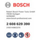 Tige pour fraises à canneler avec roulement à billes de démarrage Bosch 8 mm D 22 mm L 60,3 mm-5