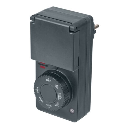 Timer met schemersensor DDT IP44 antraciet