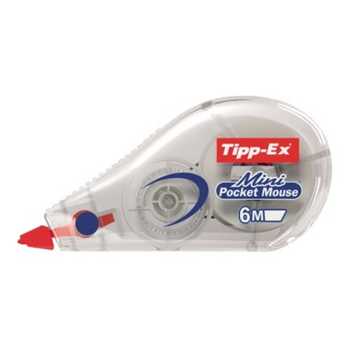 Tipp-Ex Korrekturroller Mini Pocket Mouse 932564 5mmx5m weiß