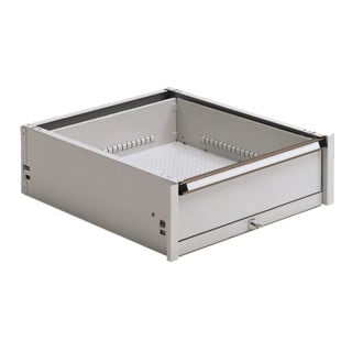 Tiroirs individuels l 475 x p 526 x H 128 gris clair Bito RAL 7035