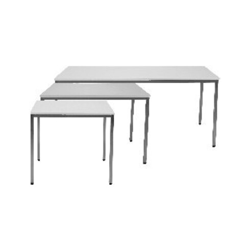 Tisch 2000×800 mm gris clair/gris clair
