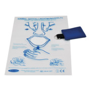 Tissu respiratoire dans un sac pratique avec porte-clés Gramm Medical Actiomedic® MediSave