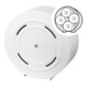 Toilettenpapierspender racon MW KR quattro H320xB320xT125ca.mm-1
