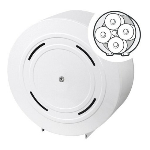 Toilettenpapierspender racon MW KR quattro H320xB320xT125ca.mm