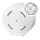 Toilettenpapierspender racon MW KR quattro H320xB320xT125ca.mm-3