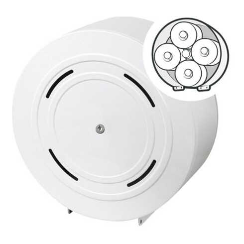 Toilettenpapierspender racon MW KR quattro H320xB320xT125ca.mm