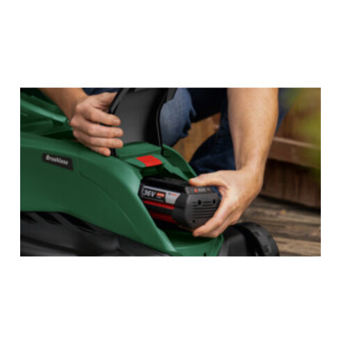 Tondeuse à gazon sans fil AdvancedRotak 36V-40-650 Bosch, 1 x batterie 36V 4,0Ah