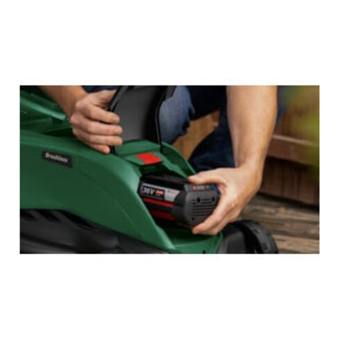 Tondeuse à gazon sans fil AdvancedRotak 36V-44-750 Bosch, 1 x batterie 36V 4,0Ah