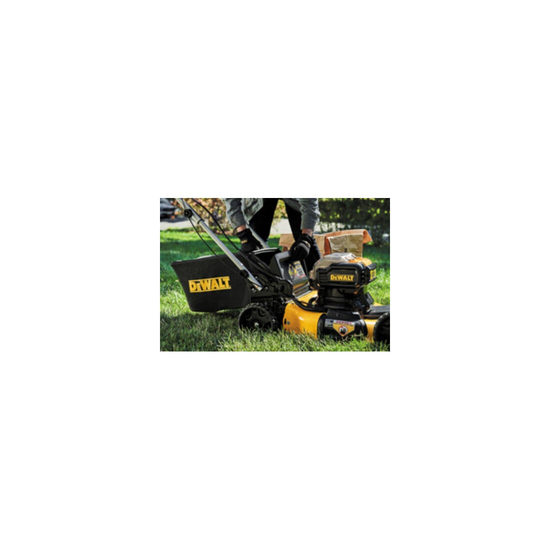 Tondeuse à gazon sans fil DEWALT, 53cm, 2x18 Volt