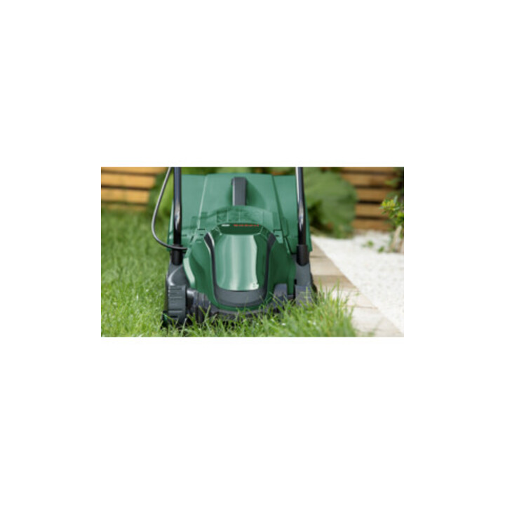 Tondeuse à gazon sans fil EasyMower 18V-32-200 Bosch : 1 bloc batterie PBA 18V 4,0Ah W-C