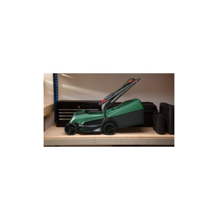 Tondeuse à gazon sans fil EasyMower 18V-32-200 Bosch : 1 bloc batterie PBA 18V 4,0Ah W-C