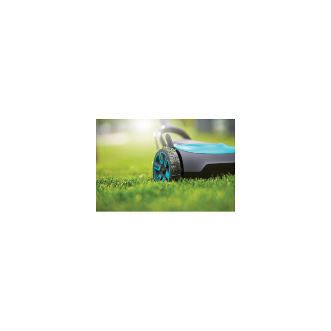 Tondeuse à gazon sans fil HandyMower 22/18V P4A GARDENA Set Ready-To-Use