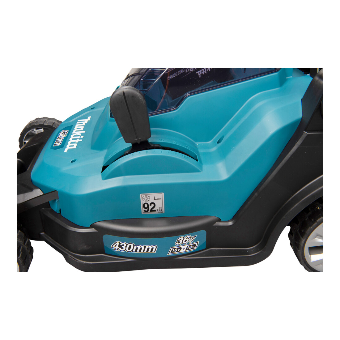 Tondeuse à gazon sans fil Makita 2x18V DLM432PT2