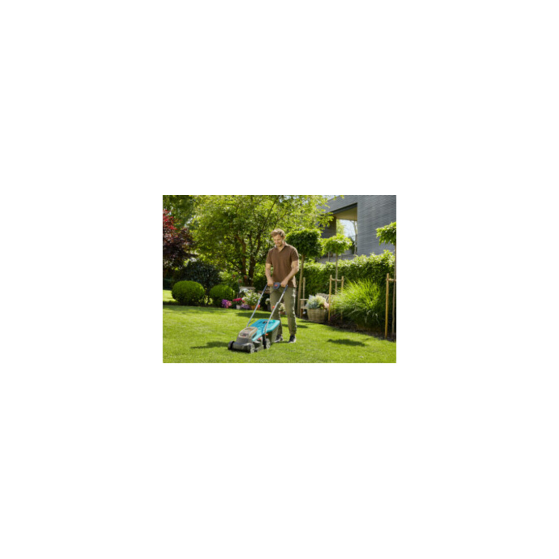 Tondeuse à gazon sans fil PowerMax 32/36V P4A GARDENA Set Ready-To-Use