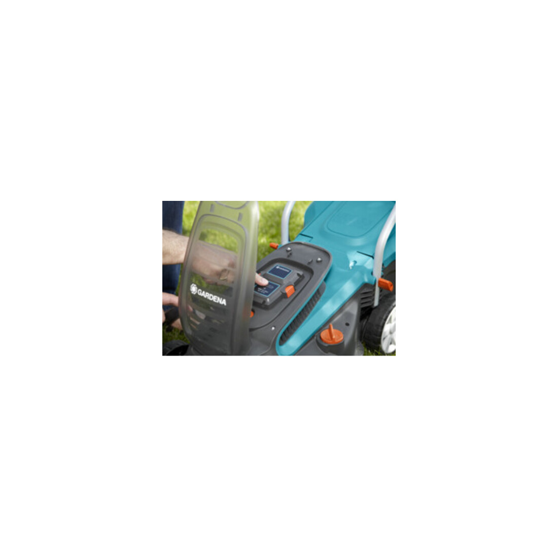 Tondeuse à gazon sans fil PowerMax Li-40/32 GARDENA Set Ready-To-Use