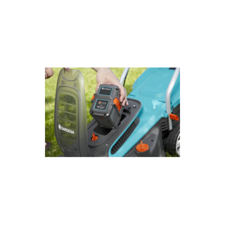 Tondeuse à gazon sans fil PowerMax Li-40/32 GARDENA Set Ready-To-Use