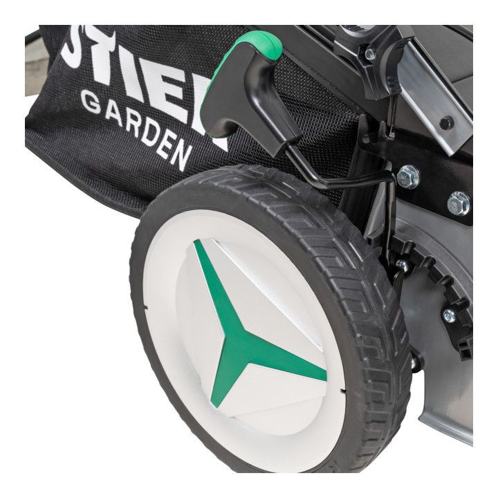 Tondeuse à gazon sans fil STIER SRM-430 + 2 batteries 2,5 Ah + chargeur rapide + lunettes de soleil gratuites