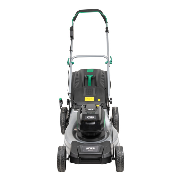 Tondeuse à gazon sans fil STIER SRM-430 + 2 batteries 2,5 Ah + chargeur rapide + lunettes de soleil gratuites