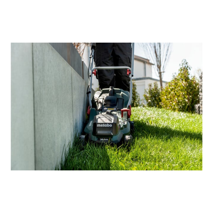 Tondeuse sans fil Metabo RM 36-18 LTX BL 36 (601716650); carton; 18V 2x5.2Ah Li-Power + ASC 55
