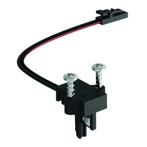 Top-Einspeiser schw. li, 36W 12V,36W, 2m,LED-St. Schw.