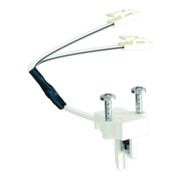 Top-Einspeiser weiß, li, 60W 12V,60W,2m,2LED-St. Ws