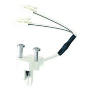 Top-Einspeiser weiß, re, 60W 12V,60W,2m,2LED-St. ws
