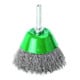 Topfbürste D.50mm Schaft 6mm Drahtstärke 0,3mm VA 10500min-¹ LESSMANN