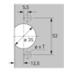 Topfscharnier Selekta TH 32 z.Anschr.HETTICH-4
