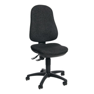 Topstar Bürodrehstuhl anthrazit Lehnen-H.580mm Sitz-H.420-550mm ohne Armlehnen