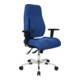 Topstar Bürodrehstuhl blau Lehnen-H.600mm Sitz-H.430-510mm ohne Armlehnen-1