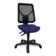 Topstar Bürodrehstuhl Sitzhöhe 430-510mm blau mit Lendenwirbelstütze ohne Armlehnen-1