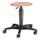 Topstar Drehhocker m.Rollen Buche Sitz-H.420-550mm Sitz-D.350mm-1
