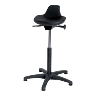 Topstar Stehhilfe mit Gleitern Sitzhöhe 590-840mm PU-Sitz Integralschaum