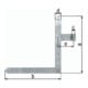 Tor-Winkelband 400x600x40x 105mm STA TZN li.ob 5mm-1
